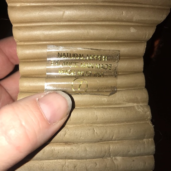 Vtg 90s Y2K Classified Orange Raffia Jute Hemp Platform Sandals - Picture 9 of 10